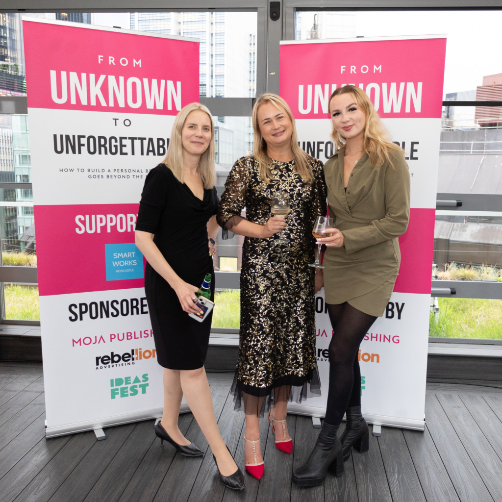 Book Launch for From Unknown to Unforgettable by Sophie Milliken MBE
