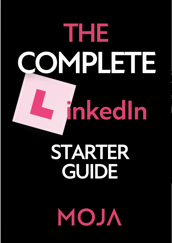 Moja LinkedIn Starter Guide Front Cover