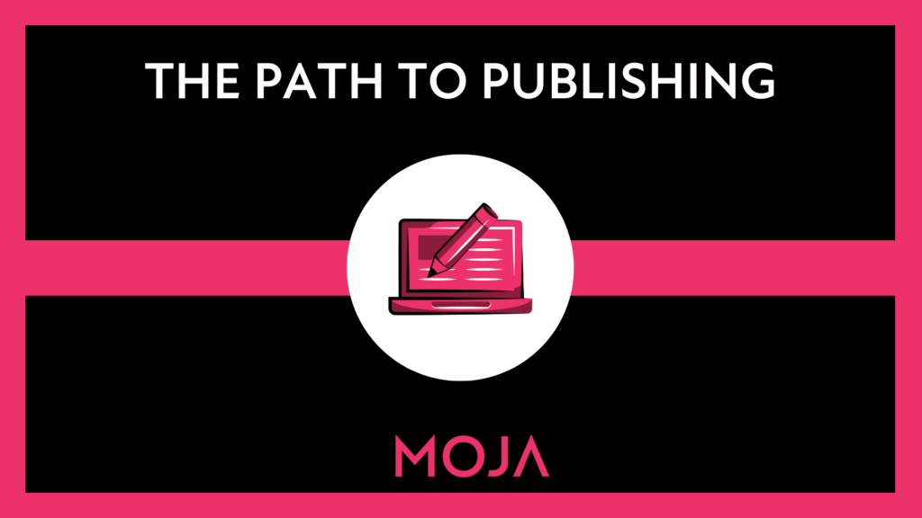the path to publishing graphic